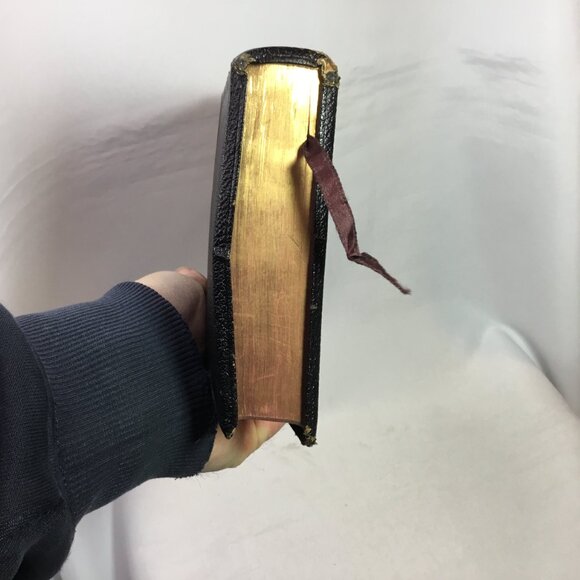 Holy Bible Pilgrim Edition Oxford Press 1952 2nd Ed. Black Leather Cover - Picture 4 of 15